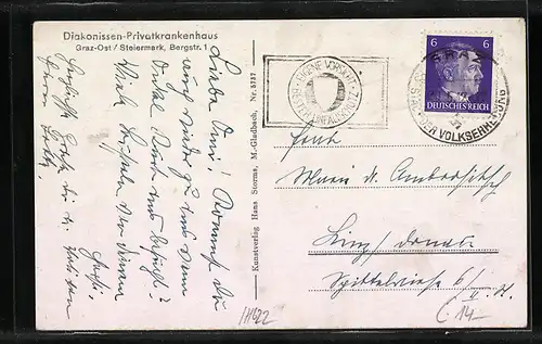 AK Graz, Diakonissen-Privatkrankenhaus, Bergstrasse 1