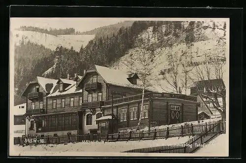 AK Spital a. Semmering, Hotel-Pension Onkel Fritz