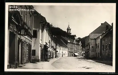 AK Bruck an der Mur, Blick in die Wienerstrasse