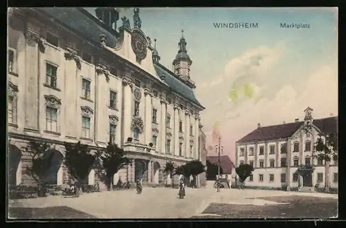 AK Windsheim, Marktplatz