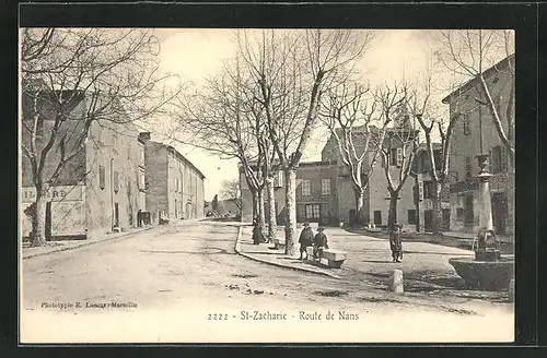 AK Saint-Zacharie, Route de Nans