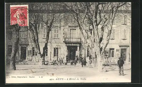 AK Aups, l`Hôtel de Ville