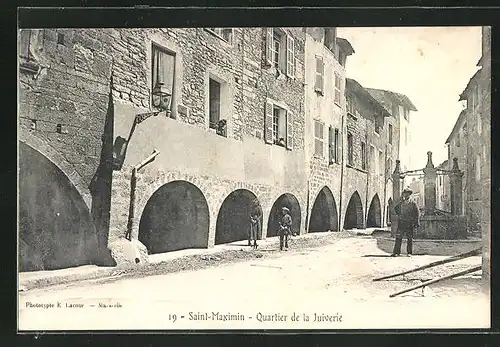 AK Saint-Maximin, Quartier de la Juiverie