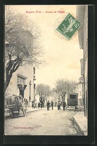 AK Rougiers, Avenue de l`Église