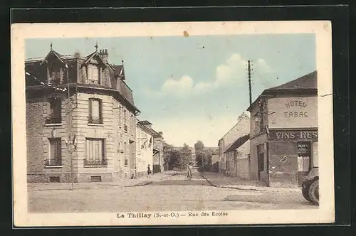 AK Le Thillay, Rue des Ecoles
