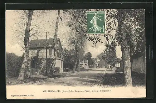 AK Villiers-le-Bel, Route de Paris-Cote de l`Espèrance
