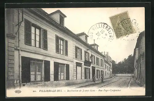 AK Villiers-le-Bel, Institution de Jeunes Gens-Rue Pape-Carpentier