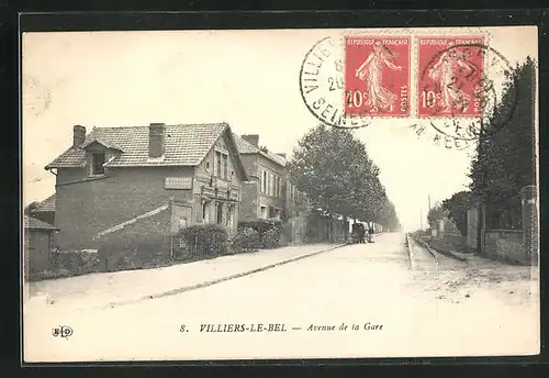 AK Villiers-le-Bel, Avenue de la Gare
