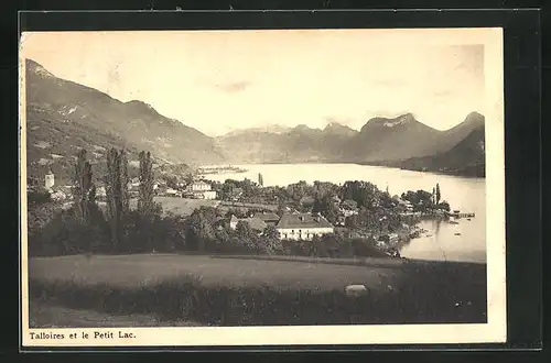 AK Talloires, Vue générale et le Petit Lac