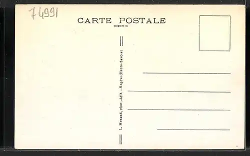 AK Megève, vue generale et le Crestommet