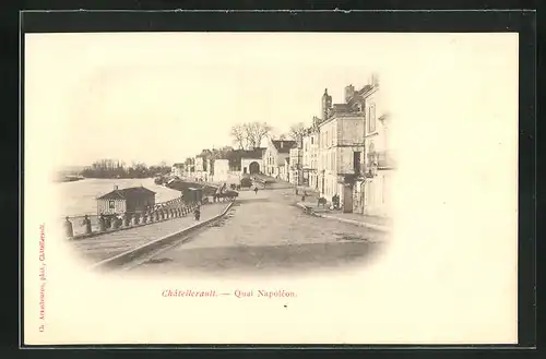 AK Chatellerault, Quai Napoléon