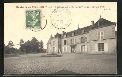AK Vivonne, Chateau de Celle-Vezay et un coin du Parc
