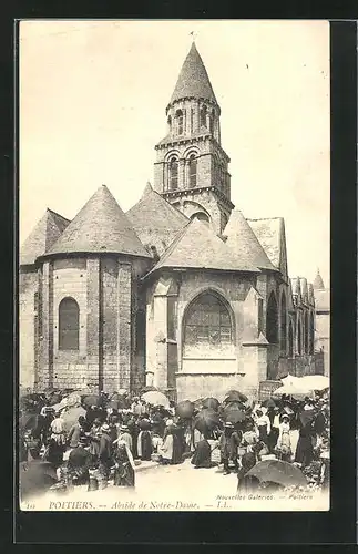 AK Poitiers, Abside de Notre-Dame