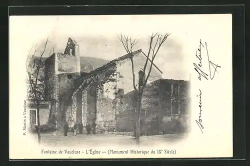 AK Fontaine-de-Vaucluse, L`Eglise