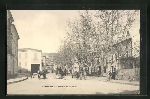 AK Cadenet, Place Mirabeau