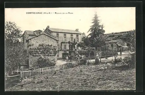 AK Compreignac, Moulin de la Rode, Mühle