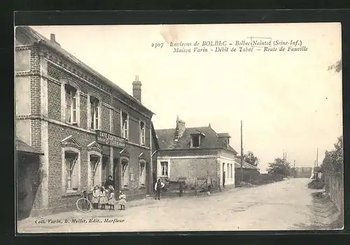 AK Nointot, Maison Varin, Débit de Tabac, Route de Fauville