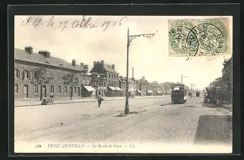 AK Petit Quevilly, La Route de Caen