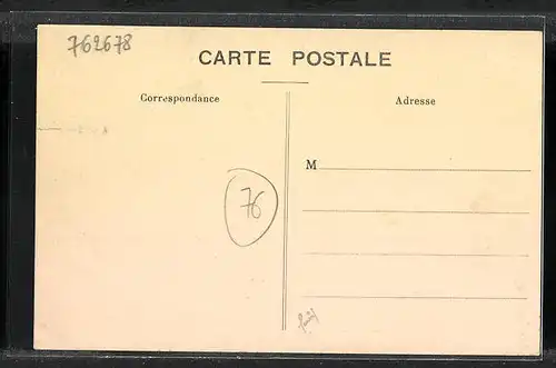 AK Sotteville-les-Rouen, la Poste et la Rue de la République