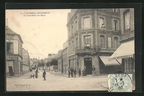 AK Caudebec-les-Elbeuf, Le Carrefour du Malis
