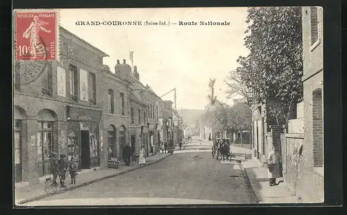 AK Grand-Couronne, Route Nationale