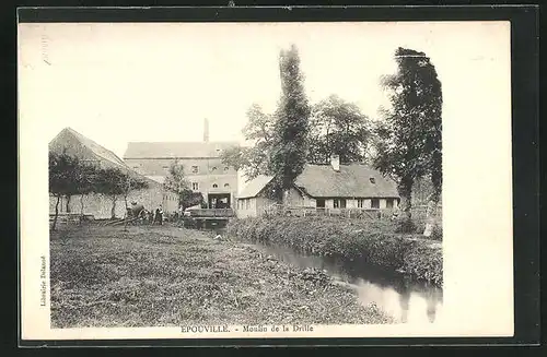 AK Épouville, Moulin de la Drille