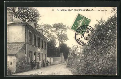 AK Saint-Martin-de-Boscherville, La Mairie