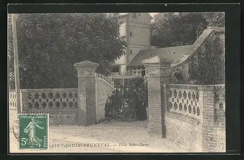 AK Saint-Jouin-Bruneval, Villa Notre-Dame