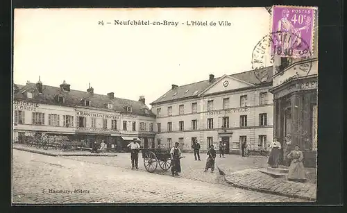 AK Neufchâtel-en-Bray, L`Hôtel de Ville