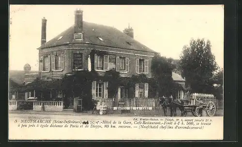 AK Neufmarché, Hotel de la Gare