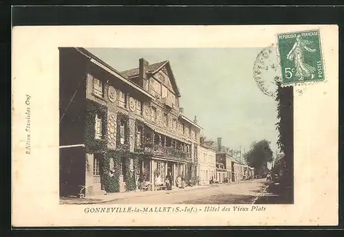 AK Gonneville-la-Mallet, Hotel des Vieux Plats