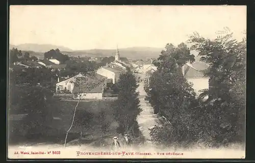 AK Provencheres-sur-Favre, Vue Generale