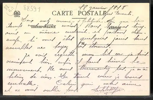 AK La Bresse, Vue Générale