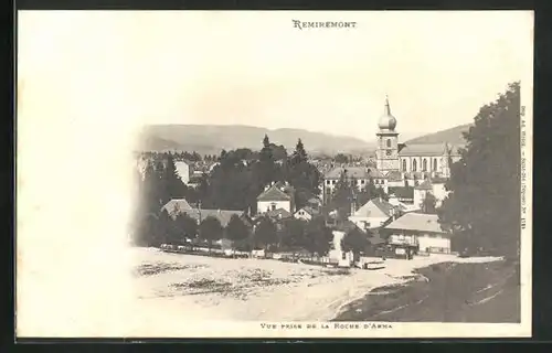 AK Remiront, Vue Prise de la Roche d`arma