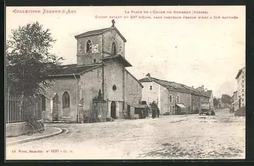 AK Domremy, La Place de l`Église