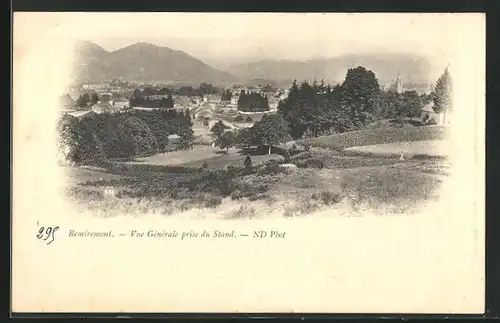 AK Remiremont, Vue Générale prise du Stand