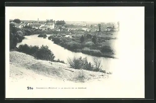 AK Charmes-sur-Moselle, la Vallée de la Moselle