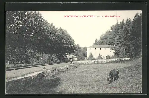 AK Fontenoy-le-Chateau, Le Moulin-Cottant