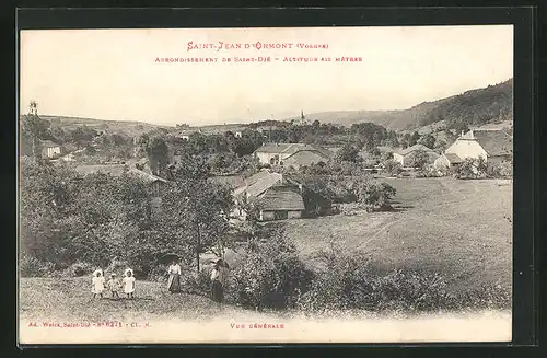 AK Saint-Jean D`Ormont, Vue Gènèrale