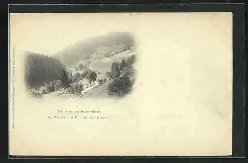 AK Plombieres, La Vallee des Roches, Cote Sud