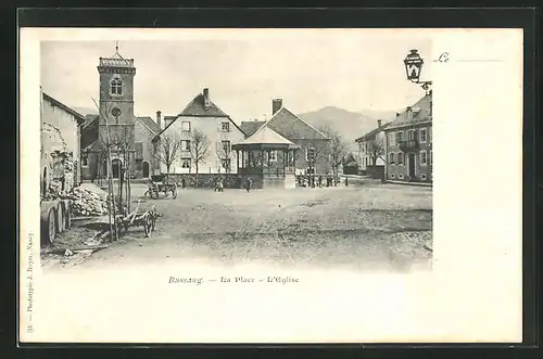 AK Bussang, La Place et l`Eglise