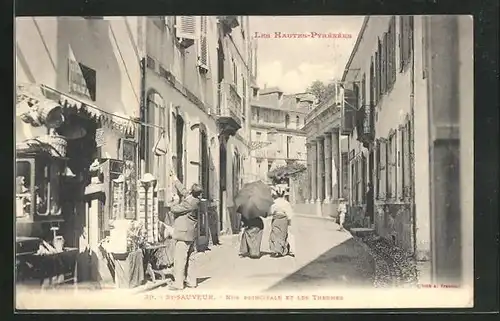 AK Saint-Sauveur, Rue Principale et les Thermes