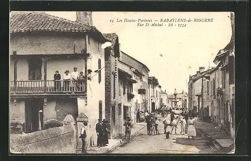 AK Rabastens-de-Bigorre, Rue Saint-Michel