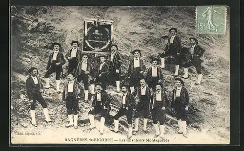 AK Bagnères-de-Bigorre, Les Chanteurs Montagnards
