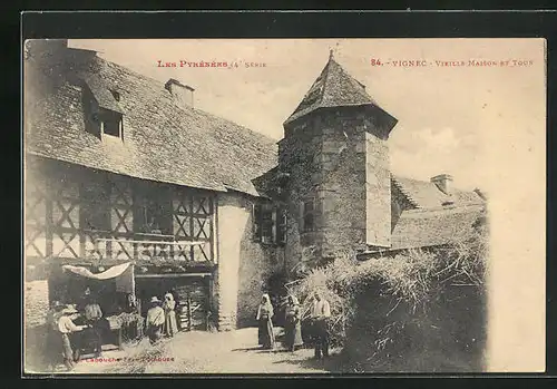 AK Vignec, Vieille maison et tour