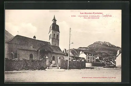 AK Arrens, Église Romane