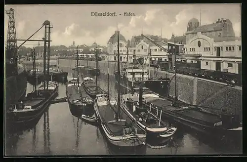 AK Düsseldorf, Hafen