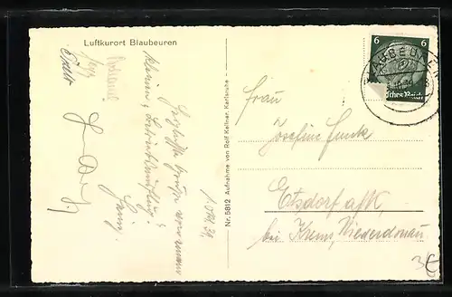 AK Blaubeuren, Teilansicht