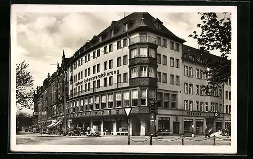 AK Zwickau Sa., Schumannstrasse mit Ringhaus