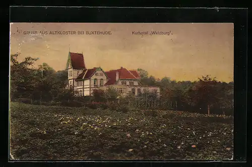 AK Altkloster bei Buxtehude, Kurhotel Waldburg B. Liebeck